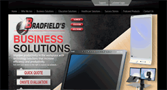 Desktop Screenshot of bradfields.com